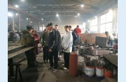 Экскурсия студентов многопрофильного колледжа в ООО «Редан», проводимая  в рамках месячника, посвященного всемирному дню охраны труда